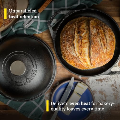 Lodge Chef Collection 9.5-Inch Cast Iron Bread Oven
