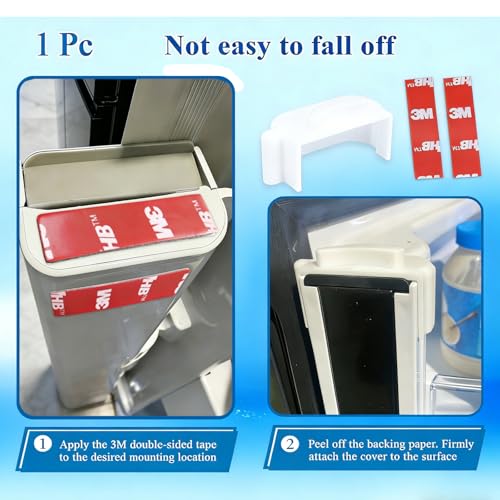 Refrigerator Mullion Door Flipper Repair Topper for Samsung – 1 Pc WFCYX