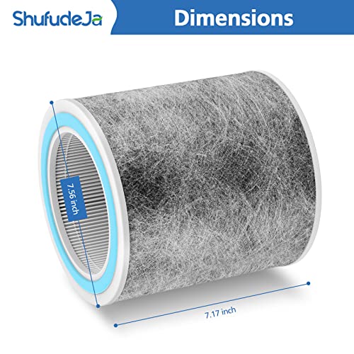 2 Pack HP102 Replacement Filter for Shark HP102 Air Purifier