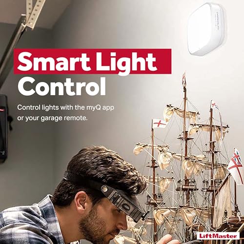 LiftMaster MyQ Smart LED Garage Light - Compatible with Chamberlain & LiftMaster Openers