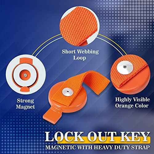 Gadget Beyond Surge Brake Lockout Key, Lock Out Key for UFP Surge Brake Trailer - Magnetic with Heavy Duty Strap - Side Brake Lockout Bracket Compatible with - A-60, A-70, A-75, A-84