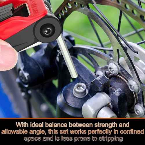 14PCS Folding Allen Wrench Sets, Metric and SAE Allen Key Set, METRIC 2mm, 2.5mm, 3mm, 4mm, 4.5mm, 5mm, 6mm. SAE 5/64¡±, 3/32¡±, 1/8¡±, 5/32¡±, 3/16¡±, 7/32¡±, 1/4"