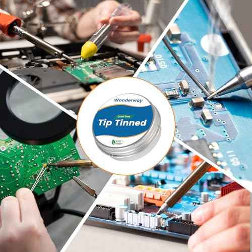Tip Tinner For Soldering Iron Tip Cleaning, Supplied By Wonderway