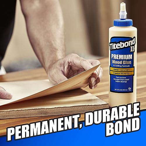 Titebond II Premium Water-Resistant Wood Glue 8 fl oz Honey Cream - Exterior Bond