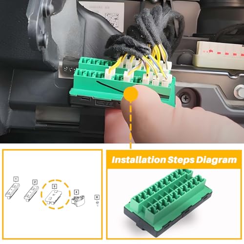 LLYZFED 68321746AA CAN-Bus Star Fuse Connector for Jeep, Chrysler, Dodge Ram - Variation 68321746AA