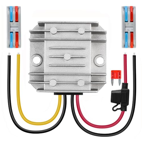 HOMELYLIFE 12V to 24V 3A 72W Voltage Booster Power Converter - Waterproof