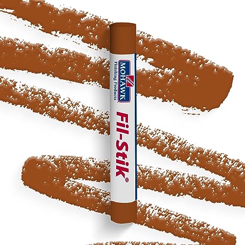MOHAWK Finishing Products Fill Stick (Fil-Stik) Putty Stick for Wood Repair (Medium Rock Maple)- Rub On Semi-Soft Wax Filler Stick