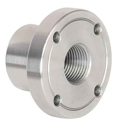 2" Wood Lathe Steel Faceplate, 3/4¡±x16TPI Spindle Thread Woodworking Machine Chuck Face Plate