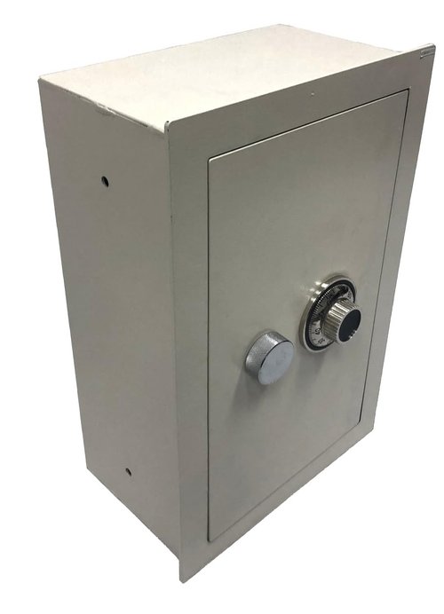 Southeastern 8" deep heavy duty fireproof wall safe mechanical combination lock