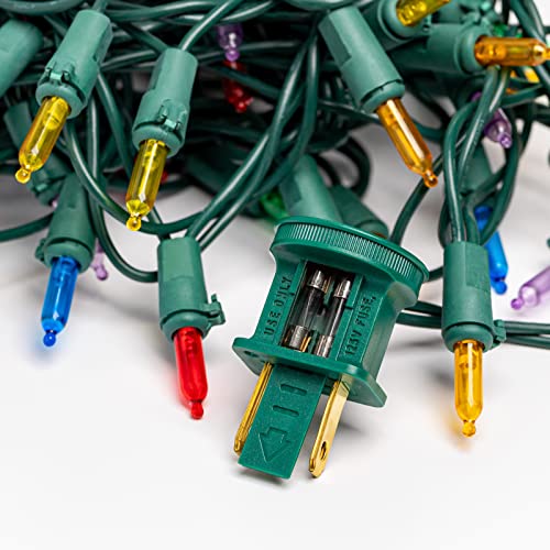 VEXUNGA 20pcs 5A 125V Glass Christmas Light Fuses - Replacement for Outdoor C9 String Lights (5x20mm)