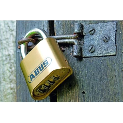 ABUS 180IB/50 Nautilus Lock, Gold, Combination Lock, Resettable