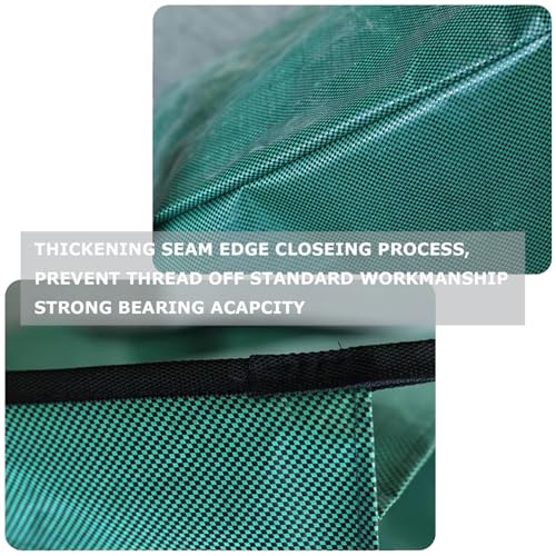 Tote Bag, Large Woven Storage Bags,35-Gallon Polypropylene Rugged Moving Bucket,Reusable Square Waste Tool Bin Heavy Duty 2 Pack 19.7 x 19.7 x 19.7 inches Tool Bags