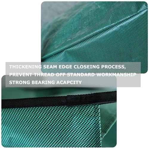 Tote Bag, Large Woven Storage Bags,35-Gallon Polypropylene Rugged Moving Bucket,Reusable Square Waste Tool Bin Heavy Duty 2 Pack 19.7 x 19.7 x 19.7 inches Tool Bags