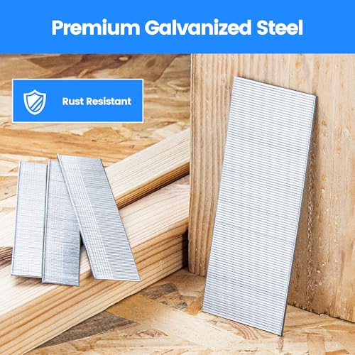 Meite 18-Gauge Brad Nails 6-Size Pack (6,000 Pcs) for Nailers and DIY Projects