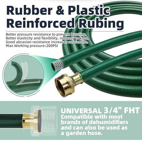 TTFLEX 5ft Dehumidifier Drain Hose 3/4