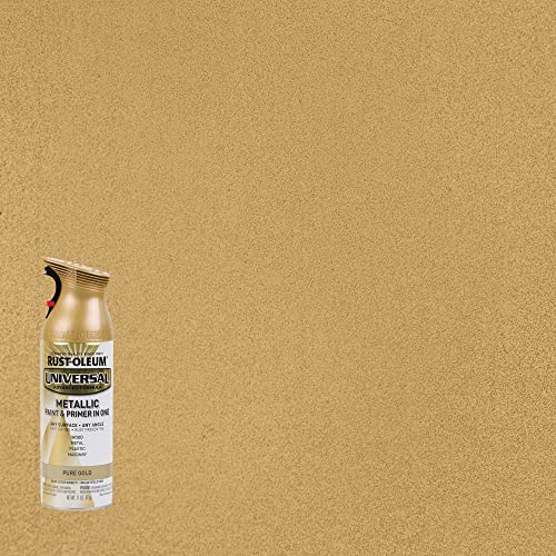Rust-Oleum Universal All Surface Metallic Spray Paint 11oz Pure Gold