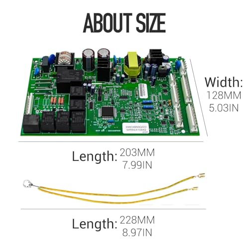GE WR55X10942C/WR55X10942 Refrigerator Control Board Replacement by HPUY