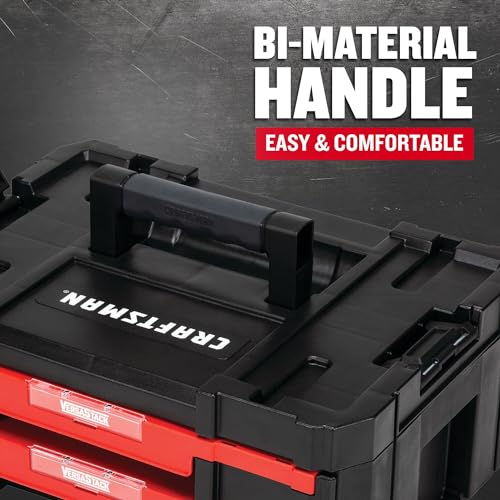 CRAFTSMAN Plastic Tool Box With Drawers, Organizer and Storage (CMST17804)