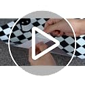 OSECAGE Black & White Checkered Peel and Stick Wallpaper 17.7"x78.8" - Modern Contact Paper