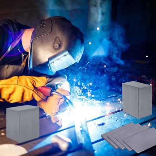 Coopay 24 Pack Welding Practice Kit 2¡± x 4¡± Welding Coupons (9, 11, 14, 16 Gauge Mild Steel), 6 PCS Each Mild Plate, Weld Practice and Training for MIG, TIG Stick, Arc, Spot, Gas, Wirefeed and Brazing