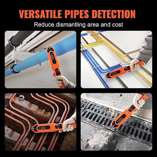 VEVOR Pipe Locators, 100ft/30m PVC Locators Underground, IP67