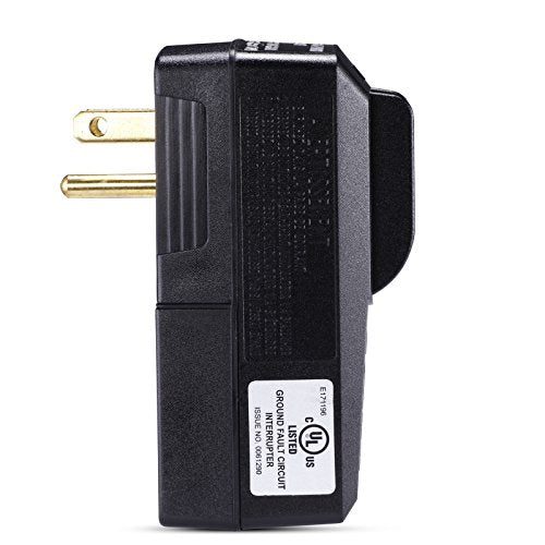 15A GFCI Outlet Plug Replacement with Safety Certification UL Listed