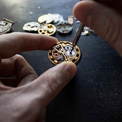 Hordion 8Pcs Micro Precision Screwdriver Set, Jewelers Screwdriver Set, Watch Screwdriver Kit 0.6-2mm for Watch, Jewelry, Eyeglasses, Sunglass, Electronics, Computer, Toys Repair (Flat)