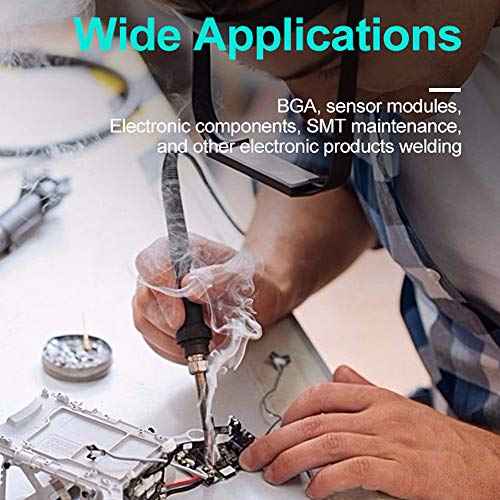 Mesee 12 Pcs Soldering Iron Tip Kit, Lead-Free Copper 900M Solder Tips Replacement Welding Head Tool Accessories for Hakko, Radio Shack, TENMA, ATTEN, Quick, Aoyue, Yihua Solder Station