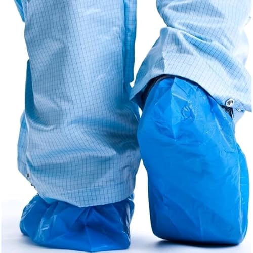 QIANSOU 1000 Pcs Shoe Covers Disposable Durable Waterproof Boot Covers