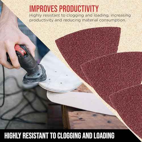 Premium Triangle Mouse Detail Sander Sandpaper Sheets, 160 Disc Variety Pack, Grits 40, 60, 80, 100, 120, 150, 180, 220, 320, 400, 600, 800 - Hook & Loop - Woodworking Furniture Tools