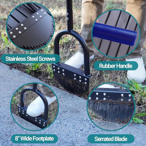 CKLT 41in Border Edger with Tempered Spring Steel Blade - Assembly Required