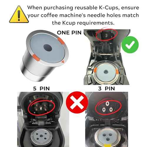 Noalto Reusable K Cups and Coffee Pods,Universal stainless steel k Cups for Keurig 2.0 and 1.0 Coffee Makers machine(2pack)