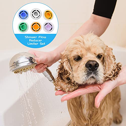 Honoson Shower Head Flow Restrictor Set 1.2-2.5 GPM - Model 1, Water Saver