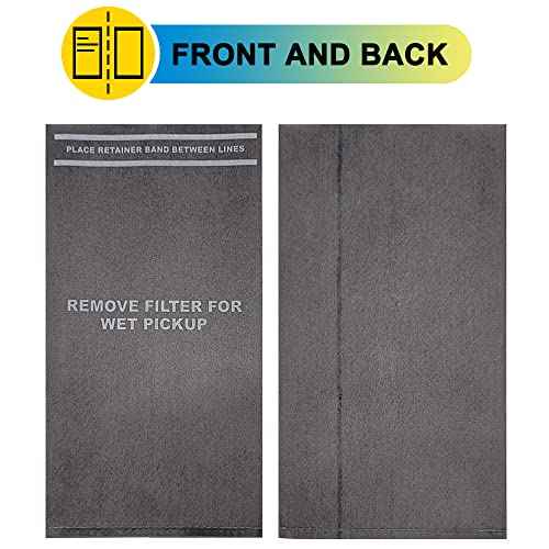 SpaceTent CMXZVBE38737 Shop Vac Filter Bags, compatible with CRAFTSMAN 2 and 2.5 Gallon Wet/Dry vacs, 5 Pack CRAFTSMAN Clean and Carry 2 gallon filter, 9-38737