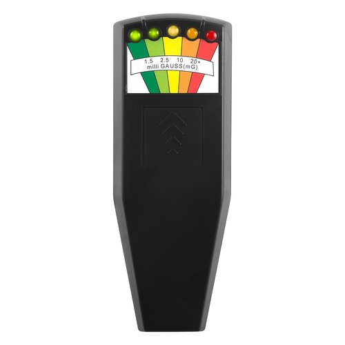 Emf Meter Ghost Hunting,Hand Held Emf Meter,Paranormal Equipment LCD Emf Detector for Home,Office Outdoor Inspections,50Hz-20,000Hz - Black