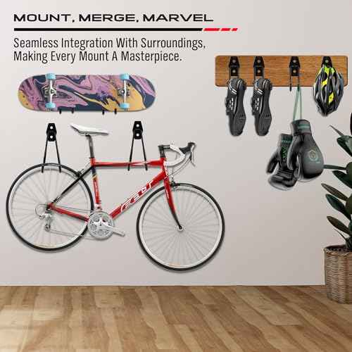 Garage Tool Storage Wall Hook Assortment Set: 15PCS Heavy Duty Large Hanger Garden Tool Organizer Ladder Bike Rack Yard Tool Holder Shed Shovel Metal Screw Organization Bicycle Steel Bracket