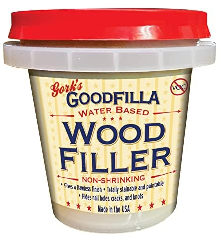 Goodfilla Wood Grain Filler White Oak 8 oz Professional Quality