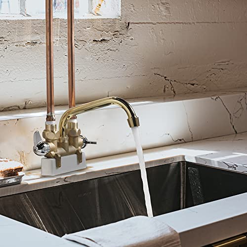 Homewerks Worldwide Rough Brass Laundry Faucet - No Size, Garden Hose Connection