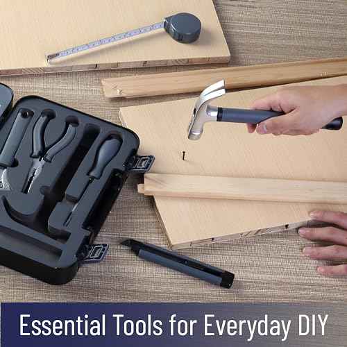 Bates- Household Tool Kit, Small Tool Kit, Tool Set for Home, Small Tool Box Set