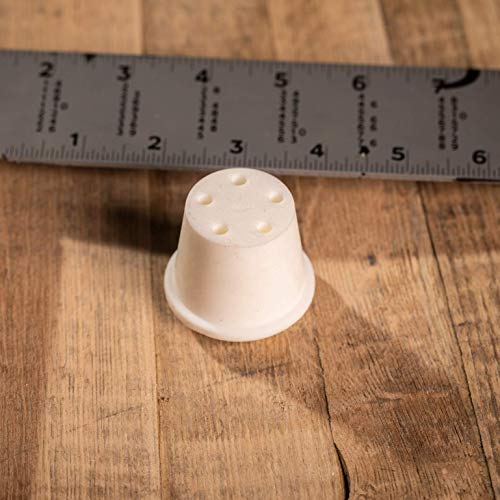 Midwest Barrel Silicone Bung Plug 1.25 In. Bunghole - Reusable USA-made