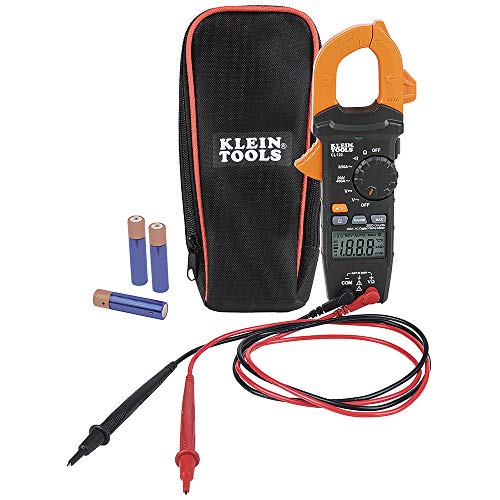 Klein Tools CL120 Digital Clamp Meter - Auto-Ranging 400A AC Electrical Testing Tool