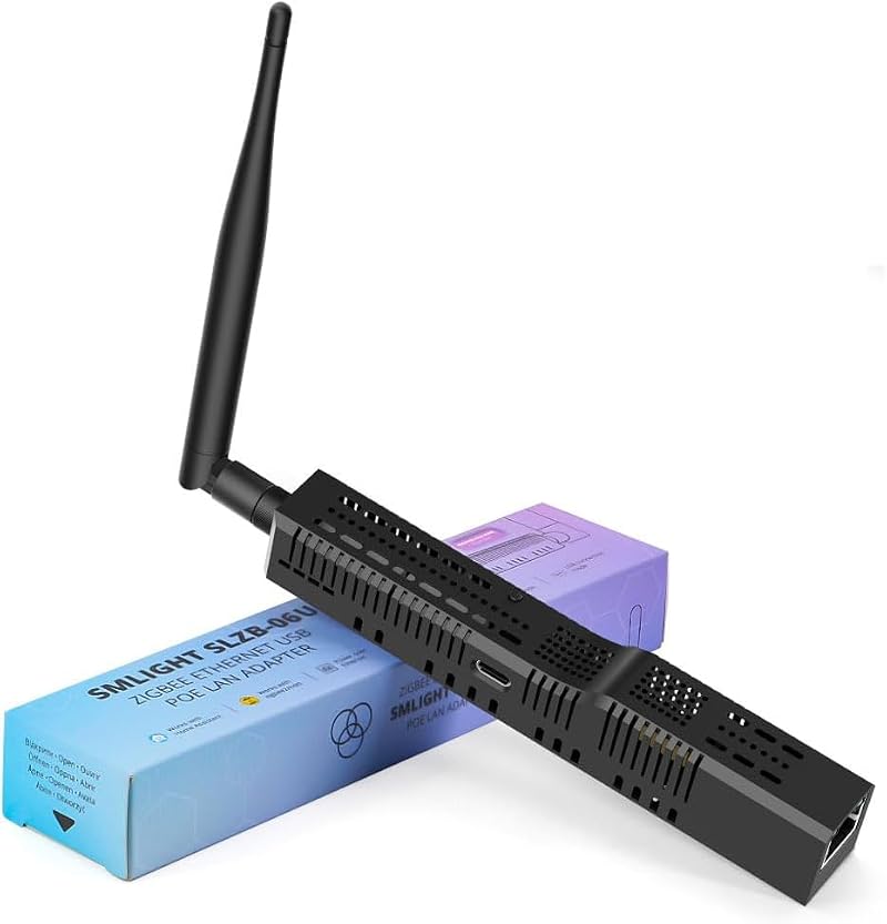 LOAMLIN SLZB-06U Zigbee 3.0 Ethernet/USB/WiFi Gateway with PoE - CC2652P Chip