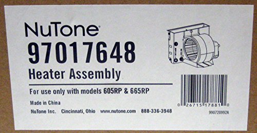 NuTone S97017648 Heater Motor Assembly for 605RP 660RP 665RP 665RF 665RSP