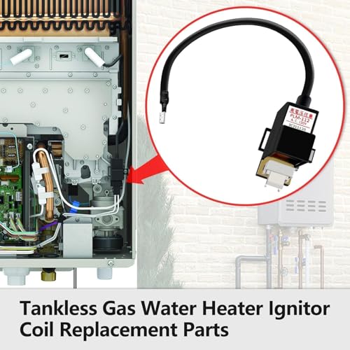 WISINY RTG20235BC Tankless Gas Water Heater Ignitor Coil - Replacement Part for Rheem & Richmond Models, Variation 1
