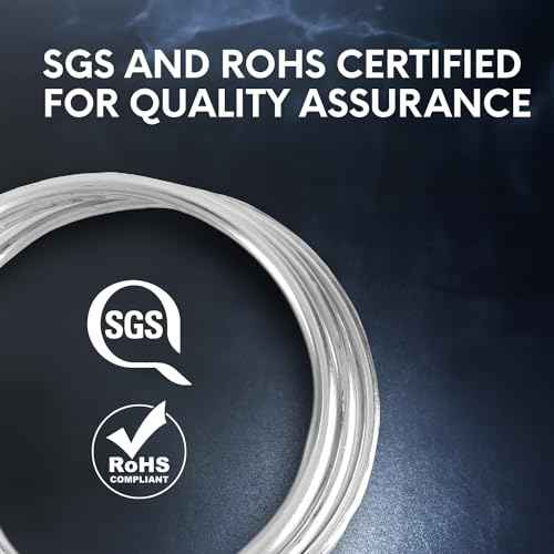 UTILE Solder Wire Lead Free Rosin Core Flux 2% 3.2 mm (454g) Electric Solder Fine Sn 99 - LF Silver Tin Wire for Electronics Soldering Unlead, Circuit Board, DIY, Home Appliance