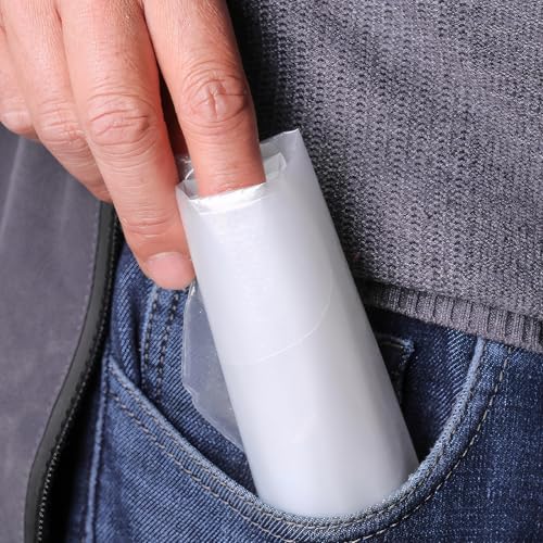 10 Pairs Disposable Shoe Covers, Waterproof Anti-Slip and Dirt-Resistant Shoes Cover for Rain Plastic Boot for Outdoor Activities, Home Cleaning, Gardening Work (Transparent)