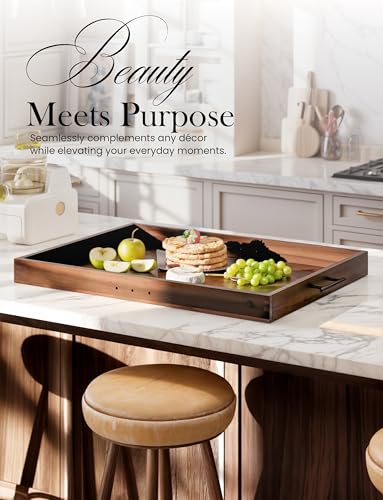 Tidita Walnut 30x22 inch Stove Top Cover & Noodle Board for Electric Stovetops