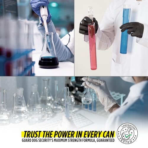 Pepper Spray Keychain Flip Top Safety, Police Strength Keychain Pepper Spray for Women, Men, 16 ft Range, Finger Grip for More Accurate, Quick Release Keychain for Easy Carry, Fast Access