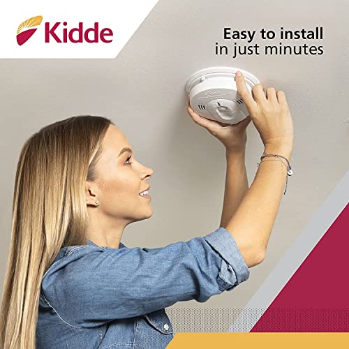 Kidde Hardwired Smoke & Carbon Monoxide Detector with Battery Backup - 1 Pack
