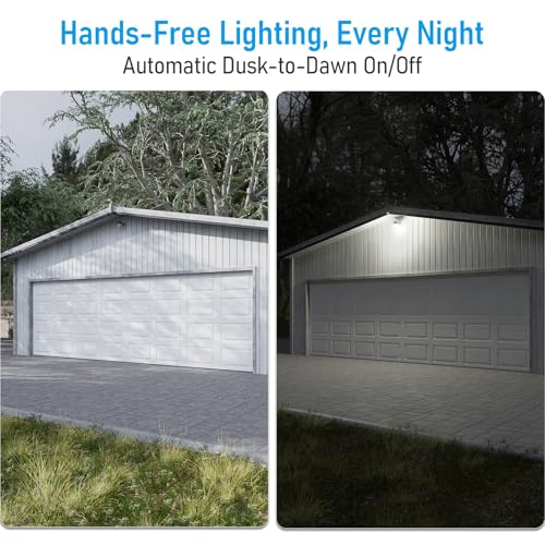 Torchstar Daylight Dusk to Dawn LED Barn Light 5000K Bronze Outdoor Lighting